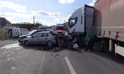 foto: femeie din alba, rănită într un accident de circulație produs