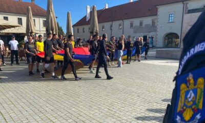 foto: Ștafeta veteranilor invictus 2024 a ajuns la sebeș și