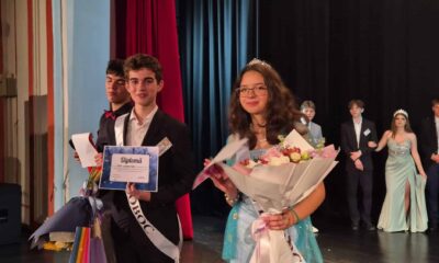 foto video: irina zăgrean și teodor acatrinei, miss și mister boboc