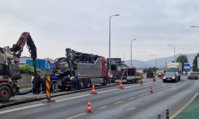 foto / video: probleme serioase la o conductă veche de