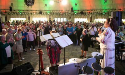 foto: irina loghin a cântat la sebeș, în fața a