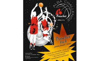 sâmbătă: „alba baschet challenge”, la alba iulia. 15 echipe din