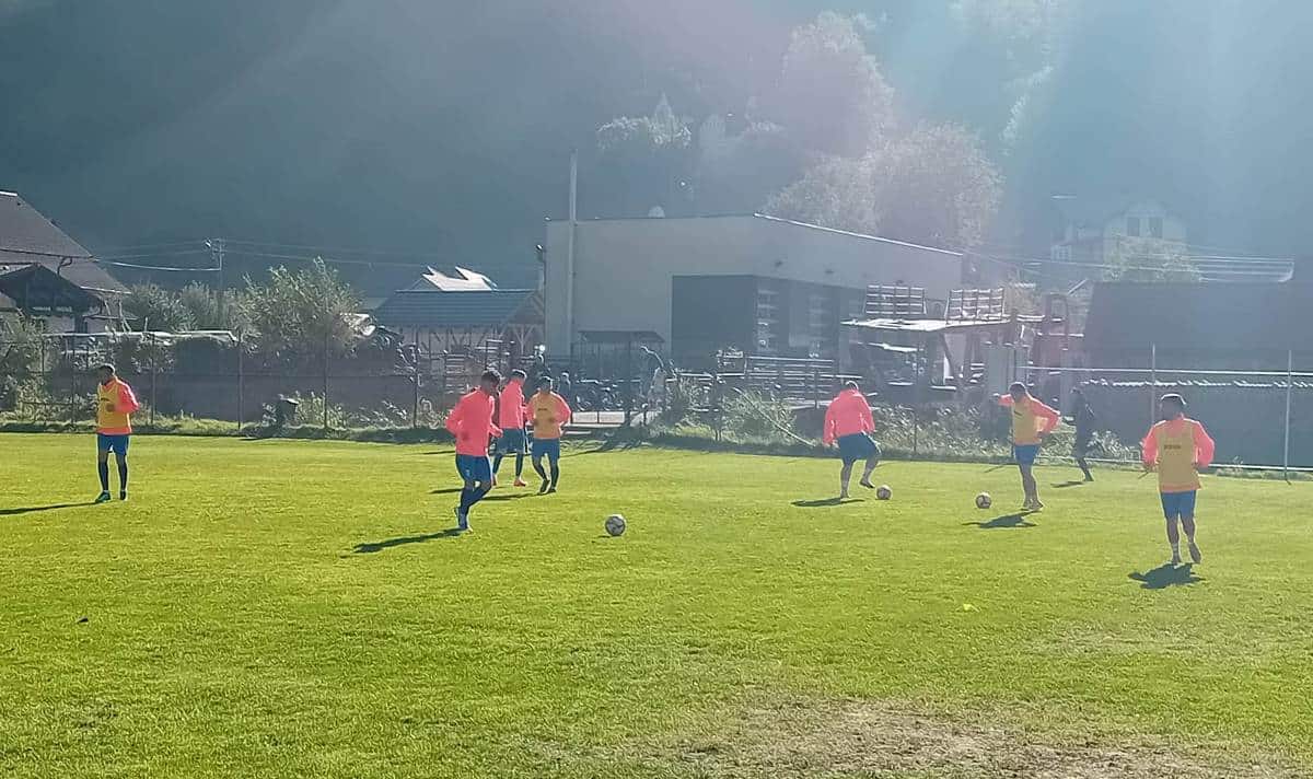 scandal la un meci de fotbal de liga a patra