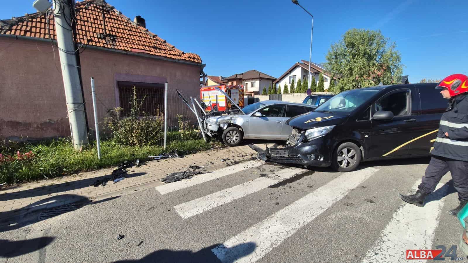 Șoferița care a provocat accidentul de la alba iulia a