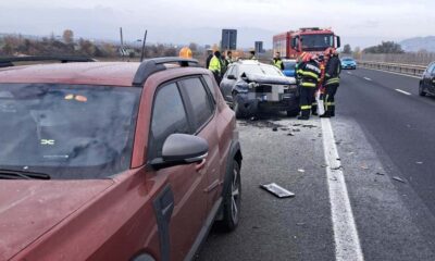 update foto: accident rutier pe autostrada a1 sebeș sibiu. impact între