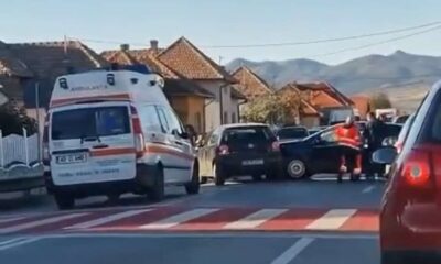 video: accident la alba iulia, zona micești, în apropierea unei