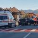 video: accident la alba iulia, zona micești, în apropierea unei