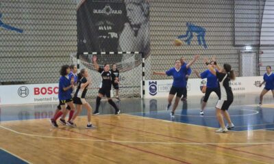 video competiție de handbal la alba iulia: Șase echipe de