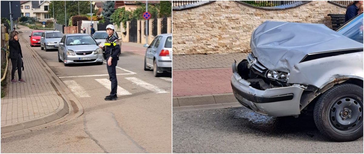 video Știrea ta: accident rutier la alba iulia. trei autoturisme