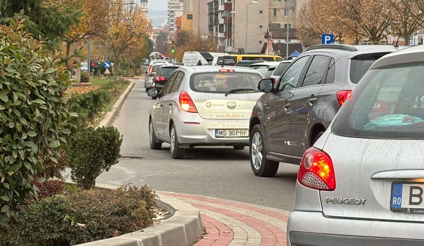 aglomerație și nervi în trafic la alba iulia, după punerea