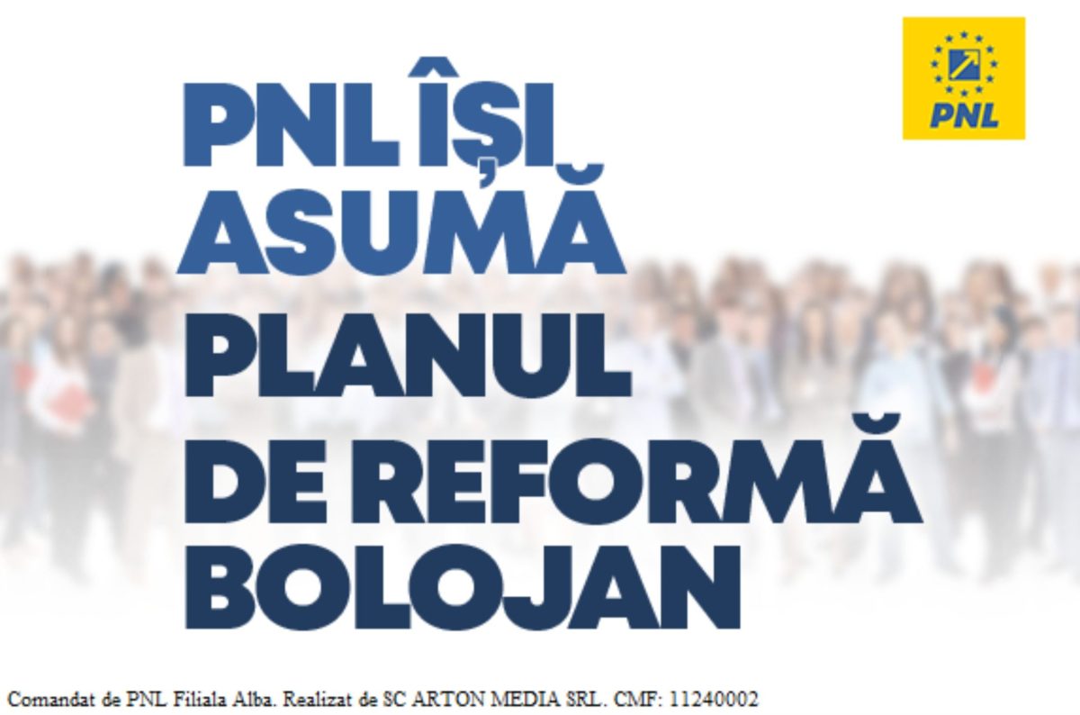 comunicat pnl alba: votează reformele lui bolojan – votează pnl!