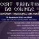 concert tradițional de colinde, în 14 decembrie la alba iulia.