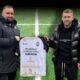 foto: cătălin golofca, primul fotbalist care semnează cu unirea alba