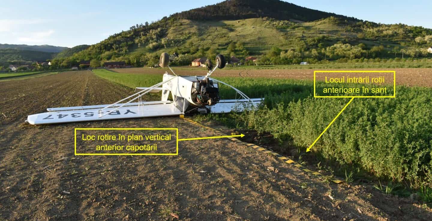 foto: cum s a produs accidentul aviatic de la vurpăr, județul