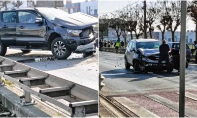 foto: nicio zi fără accident, la alba iulia. două mașini