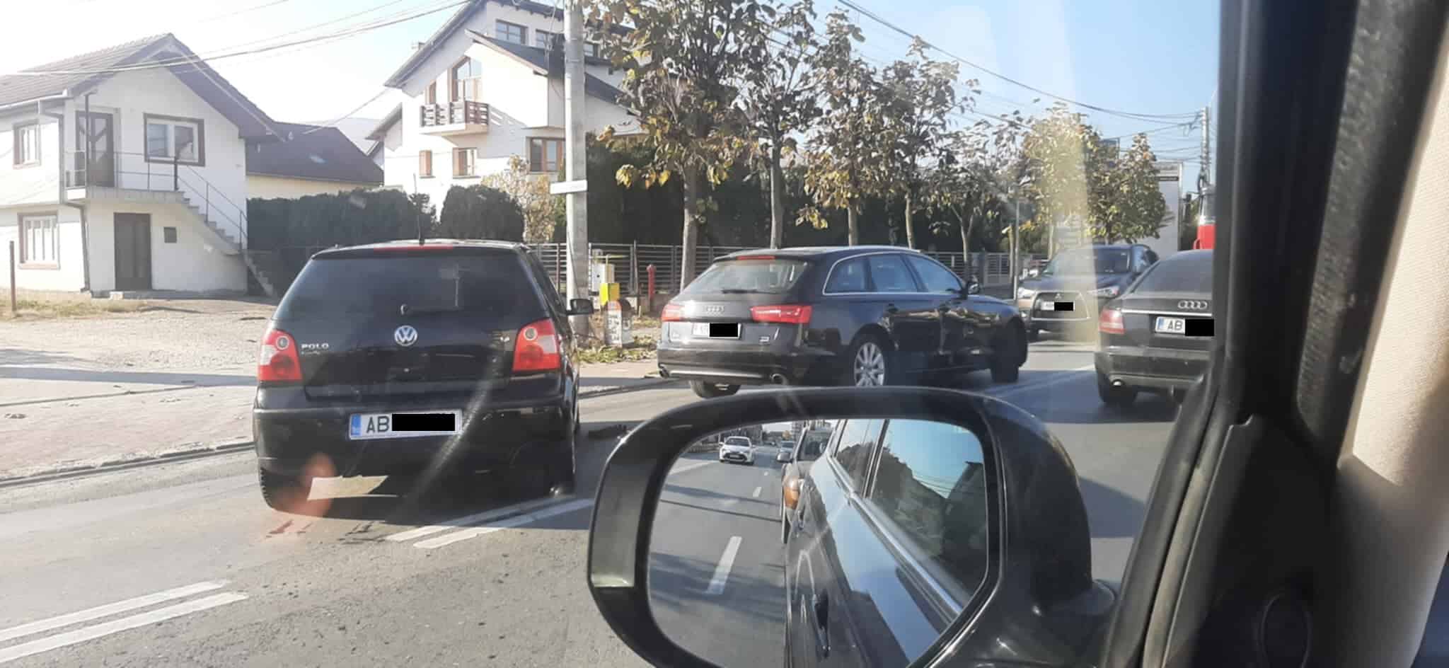 foto Știrea ta: un nou accident la alba iulia. două