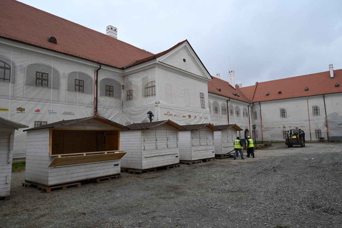 foto: târgul de crăciun de la palatul principilor din alba