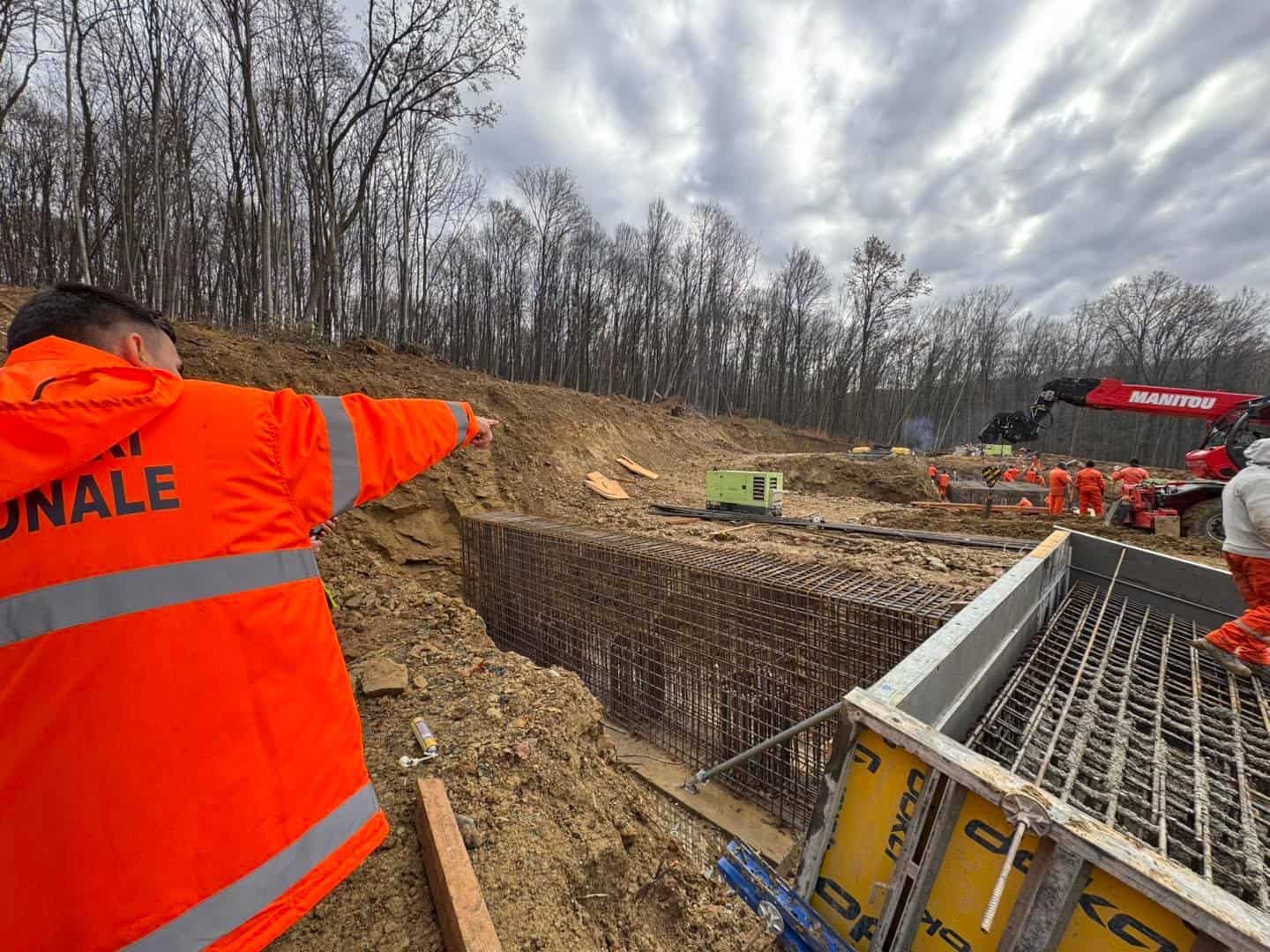 foto: tunelurile de pe sectorul margina – holdea al autostrăzii