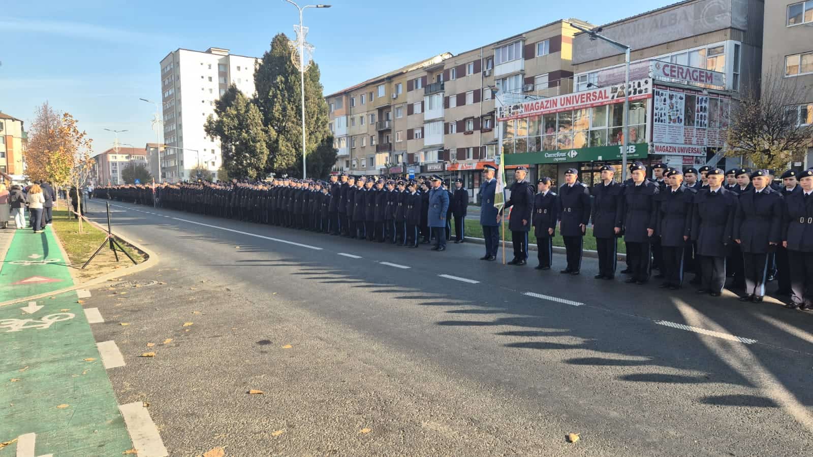 foto video: colegiul militar „mihai viteazul” sărbătorește 105 ani de la