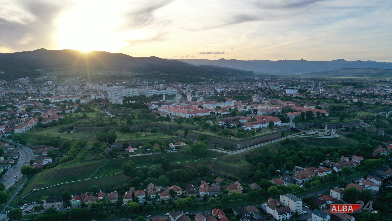 nou traseu de promenadă, pe șanțul exterior al cetății alba