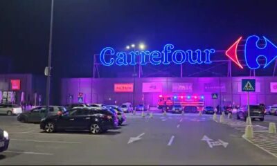 video: incendiu la supermarket ul carrefour din carolina mall din alba