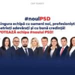 noulpsd – singura echipă cu oameni noi, profesioniști, patrioți adevărați