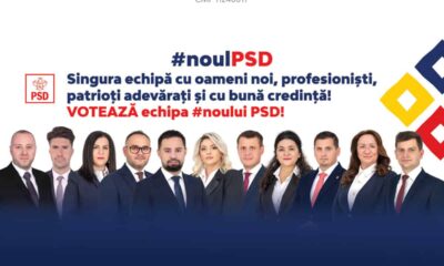 noulpsd – singura echipă cu oameni noi, profesioniști, patrioți adevărați