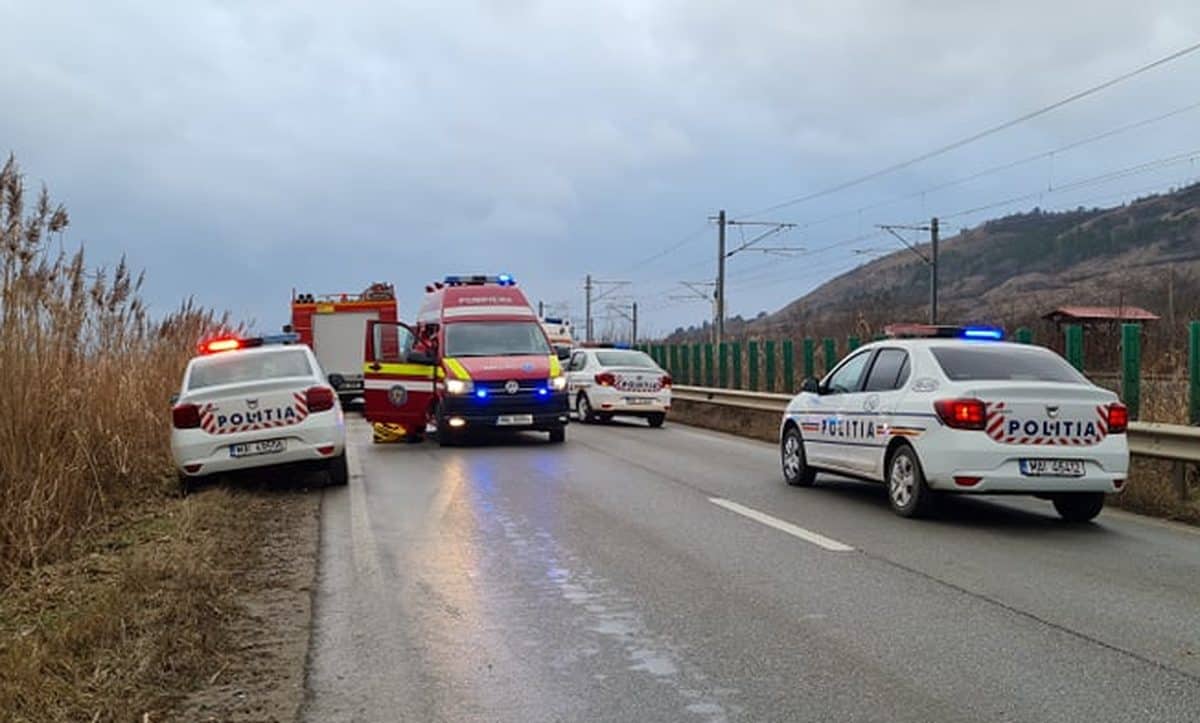 accident rutier pe dn 14b, la crăciunelu de jos. o