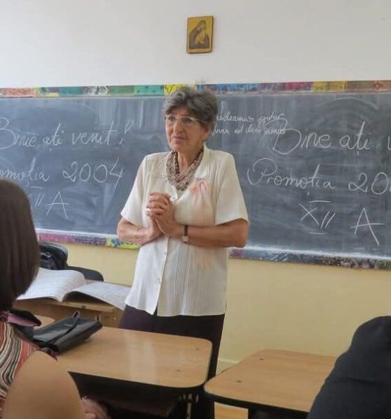 alexandra Șuleac, fostă profesoară iubită și apreciată a liceului de