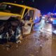 foto: accident pe breteaua de acces pe a1 lângă sibiu.