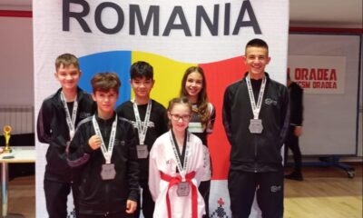 foto: sportivii secției de taekwondo de la cs unirea alba