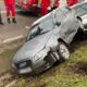 accident pe drumul spre vorona. impact între o autoutilitară care