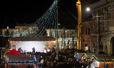 s a deschis târgul de crăciun la aiud: cadouri pentru copii,