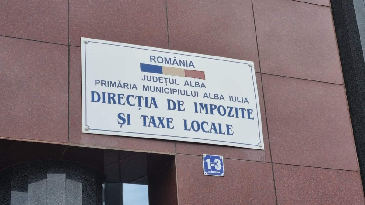 taxe și impozite 2025 la alba iulia. program și modalități