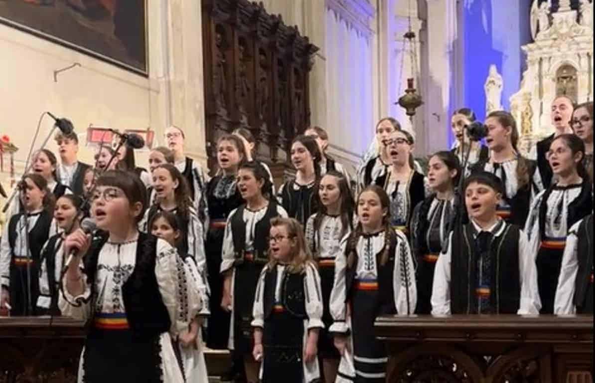 video: corul ”theotokos” din alba iulia, în concert la bruxelles.