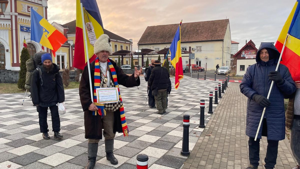 video ”ne au trădat frații”: marșul unirii cu doar câțiva români.