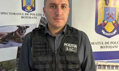 sebi, polițistul botoșănean care a dejucat planul unui hoț care