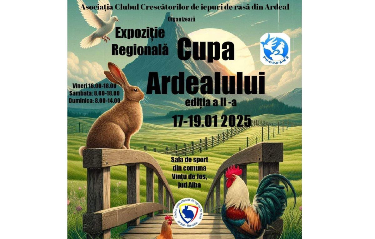 17 19 ianuarie: „cupa ardealului”, ediția a ii a. expoziție regională a