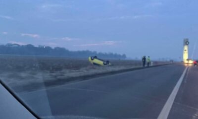 accident pe dn1 la intrare în alba iulia dinspre sebeș.