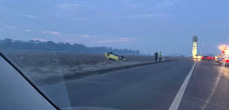 accident pe dn1 la intrare în alba iulia dinspre sebeș.