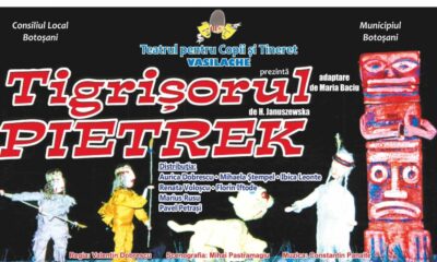 spectacolul „tigrişorul pietrek” la teatrul „vasilache” botoșani