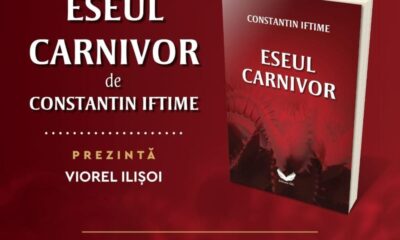 lansare de carte – constantin iftime, „eseul carnivor”, la galeriile