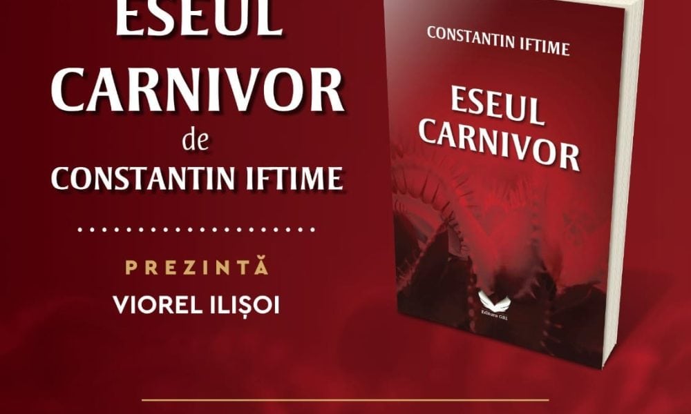 lansare de carte – constantin iftime, „eseul carnivor”, la galeriile