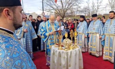 boboteaza: slujba de botezul domnului la catedrala Încoronării din alba