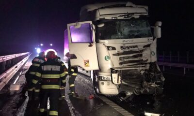 foto: accident rutier pe autostrada a10, între alba iulia și