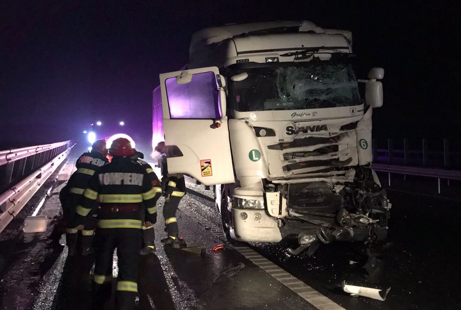 foto: accident rutier pe autostrada a10, între alba iulia și