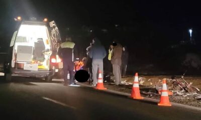 foto: accident mortal pe dn75 la lupșa. un biciclist a