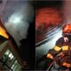 foto: incendiu la jidvei. acoperișul unei case a fost cuprins