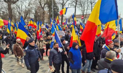 foto video: protest aur în fața prefecturii din alba iulia, urmat