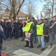 live video: protest de amploare al polițiștilor din alba, împotriva